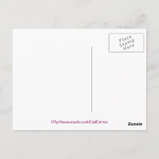 Schmetterlingstanz Postkarte (Rückseite)