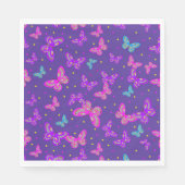 Schmetterlingstanz Serviette (Vorderseite)