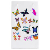 Schmetterlingstasche Kleine Geschenktüte (Rückseite)