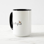 Schmetterlingstasse 'Eigenartig Perfekt' Tasse (Vorderseite Links)