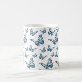 Schmetterlingstasse Kaffeetasse (Mittel)