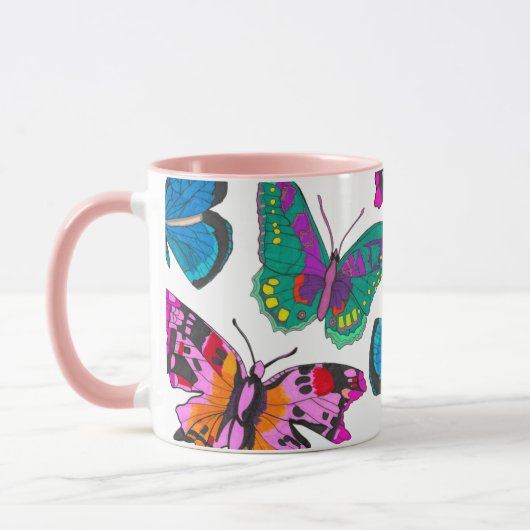 Schmetterlingstasse Tasse (Links)