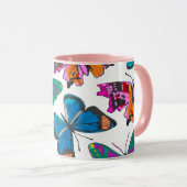 Schmetterlingstasse Tasse (VorderseiteRechts)