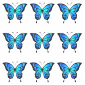 Schmetterlingsticker : schneiden und verwenden aufkleber (Vorderseite)