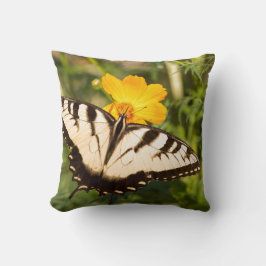 Schmetterlingstigerdruck personifizieren kissen