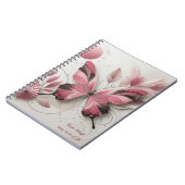 Schmetterlingstitel Notizblock (Linke Seite)