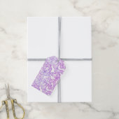 Schmetterlingstraum (Lavendel) Geschenkanhänger (Mit Garn)