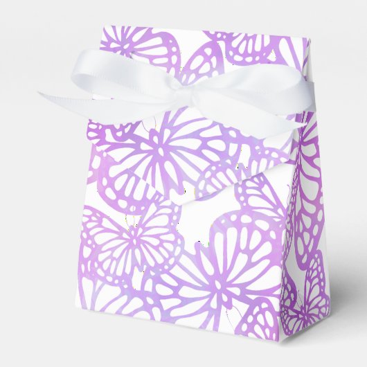 Schmetterlingstraum (Lavendel) Geschenkschachtel (Vorderseite)
