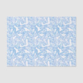Schmetterlingsträume (blau) seidenpapier (Vorderseite)