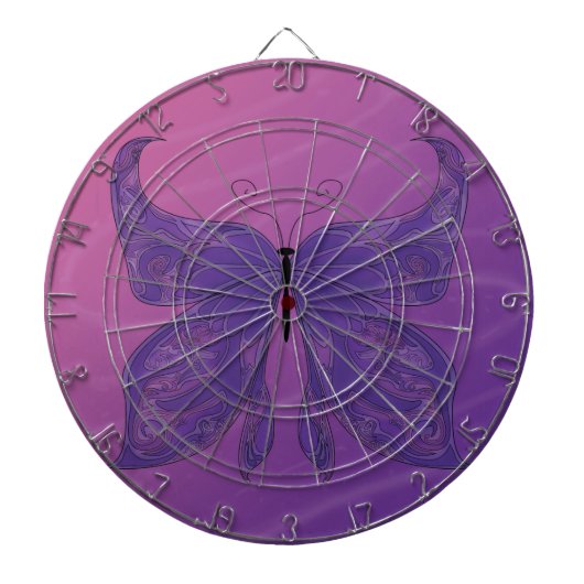 Schmetterlingsträume Dartscheibe (vorne)