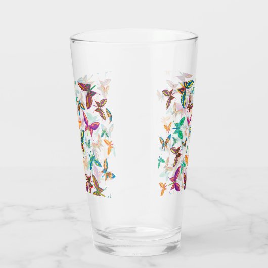 Schmetterlingsträume Glas (Rechts)