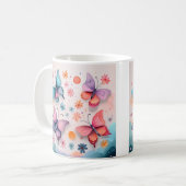 Schmetterlingsträume Kaffeetasse (Vorderseite Links)