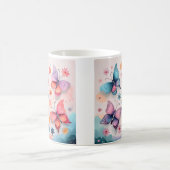 Schmetterlingsträume Kaffeetasse (Mittel)