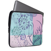 Schmetterlingsträume Laptopschutzhülle (Vorne Rechts)