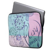 Schmetterlingsträume Laptopschutzhülle (Vorderseite Links)