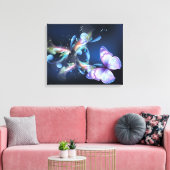 Schmetterlingsträume Leinwanddruck (Insitu (Wohnzimmer))