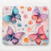 Schmetterlingsträume Mousepad (Vorne)