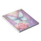 Schmetterlingsträume Notizblock (angewinkelt)