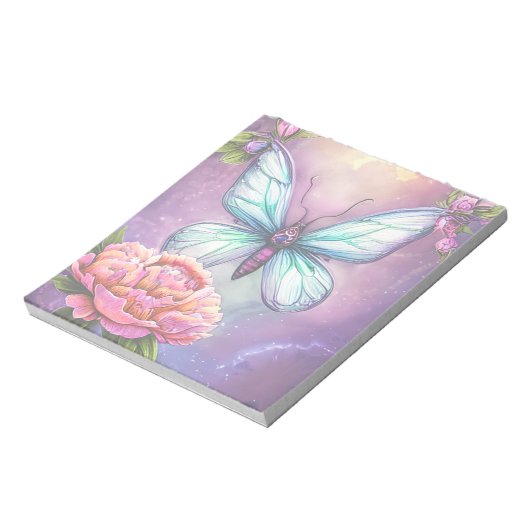 Schmetterlingsträume Notizblock (Rotiert)