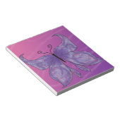 Schmetterlingsträume Notizblock (angewinkelt)