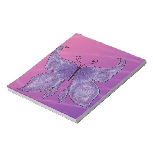 Schmetterlingsträume Notizblock (Rotiert)