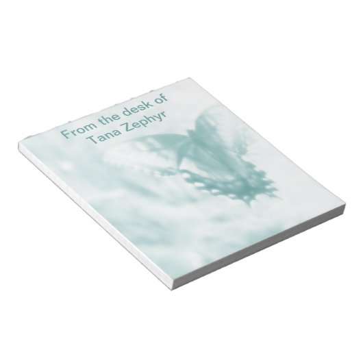 Schmetterlingsträume Notizblock (angewinkelt)