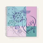 Schmetterlingsträume Notizblock (Vorderseite)