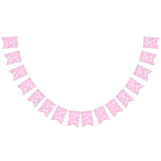 Schmetterlingsträume (Rosa) Wimpelkette (Alle)