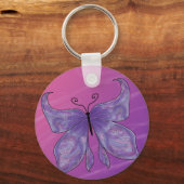 Schmetterlingsträume Schlüsselanhänger (Vorderseite)