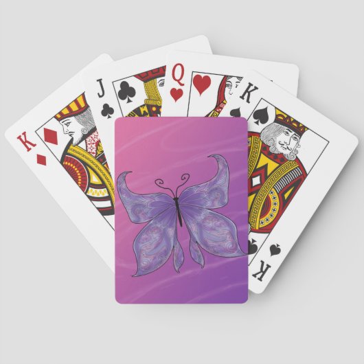 Schmetterlingsträume Spielkarten (Rückseite)