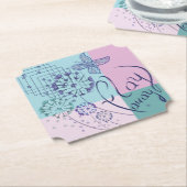 Schmetterlingsträume Untersetzer (angewinkelt)