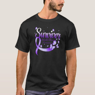 Schmetterlingsüberleben Unsichtbare Krankheitsanfä T-Shirt