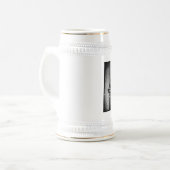 Schmetterlingsüberquerung Bierglas (Vorderseite Links)