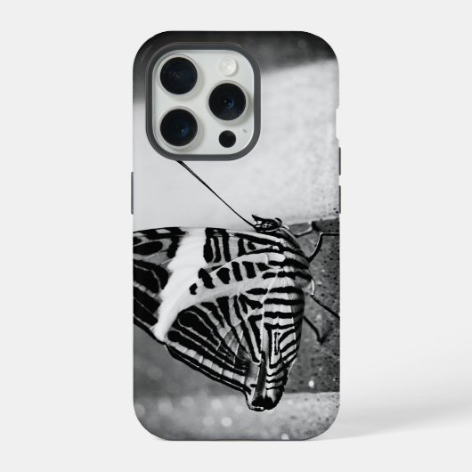 Schmetterlingsüberquerung iPhone Hülle (Rückseite)