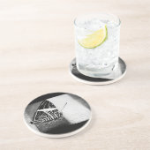 Schmetterlingsüberquerung Sandstein Untersetzer (Seite)