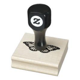 Schmetterlingsvektordesign Gummistempel