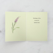 Schmetterlingsveränderungen Denken Karte (Innenseite)