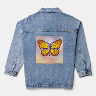 Schmetterlingsverbindung Jeansjacke