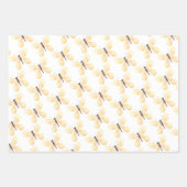 Schmetterlingsverpackungsfolien Geschenkpapier Set (Vorderseite 3)