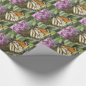 Schmetterlingsverpackungspapier Geschenkpapier (Ecke)