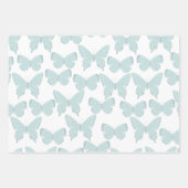 Schmetterlingsverpackungspapier Geschenkpapier Set (Vorderseite)