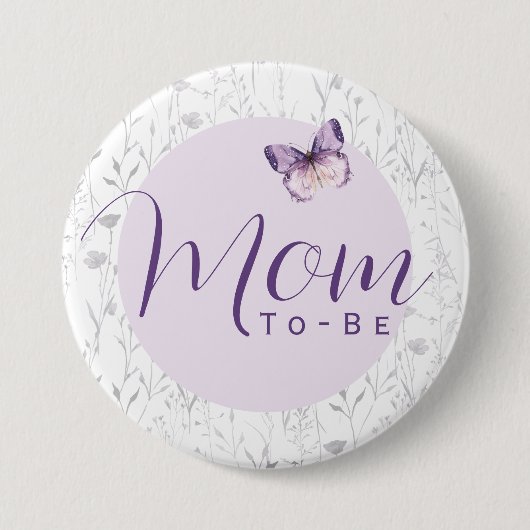 Schmetterlingswaage Mama Button (Vorderseite)