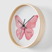 Schmetterlingswall-Uhr: Naturlich Inspiriertes Des Uhr (Winkel)