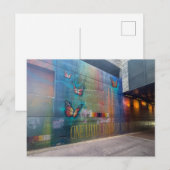Schmetterlingswandbild Postkarte (Vorne/Hinten)