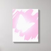 Schmetterlingswandkunst - gewickelte Leinwand (Vorderseite)