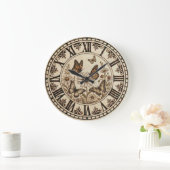 Schmetterlingswanduhr große wanduhr (Zuhause)
