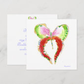 Schmetterlingswechsel Ankündigung (Vorne/Hinten)