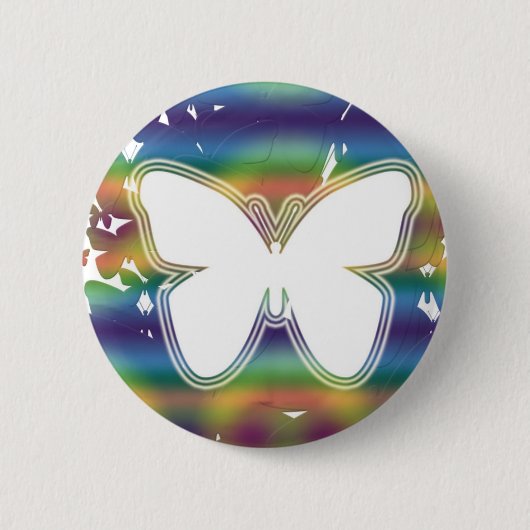 Schmetterlingswellen Button (Vorderseite)