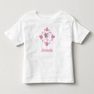 Schmetterlingswelt Seepferd Kleinkind T-shirt