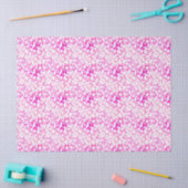 Schmetterlingswerfen (rosa) seidenpapier (Basteln)